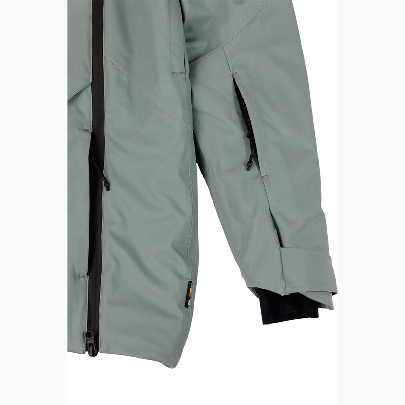 Női Colourwear Cake Anorak 2.0 lt sage snowboard kabát 4