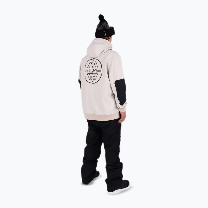 Snowboardos pulóver Colourwear Est 2010 Hood off-white 4