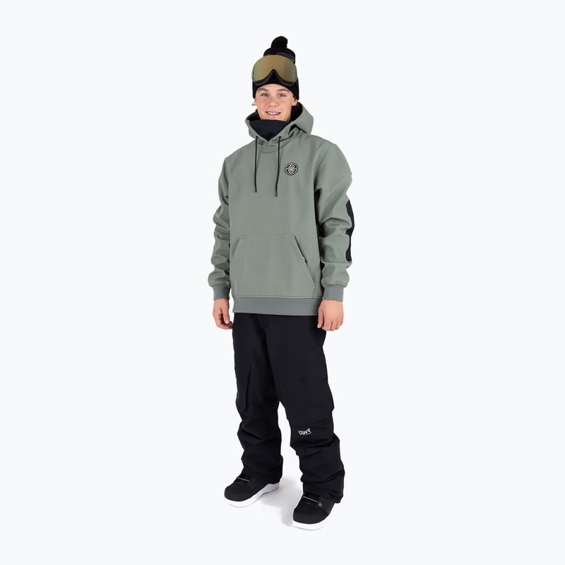 Colourwear Est 2010 Hood dk zsálya snowboard melegítőfelső 2