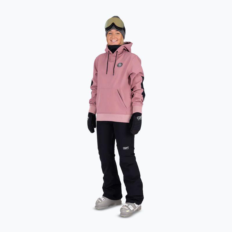 Colourwear Est 2010 Hood dk rózsaszín snowboard melegítőfelső 2