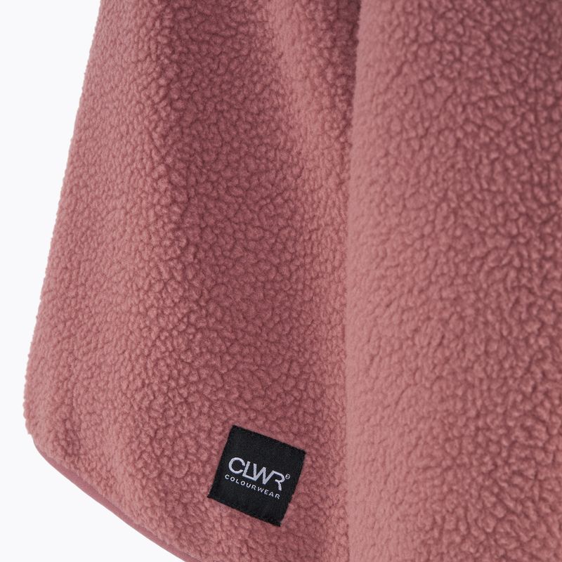 Női pulóver Colourwear Snug Pile Crew dk rose 3