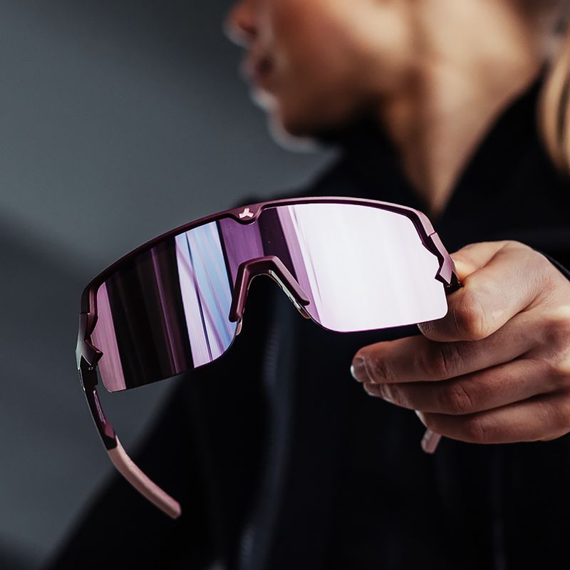 Tripoint 009 Lake Prespa Small matt matt bordó/barna/rózsaszín multi napszemüveg 10