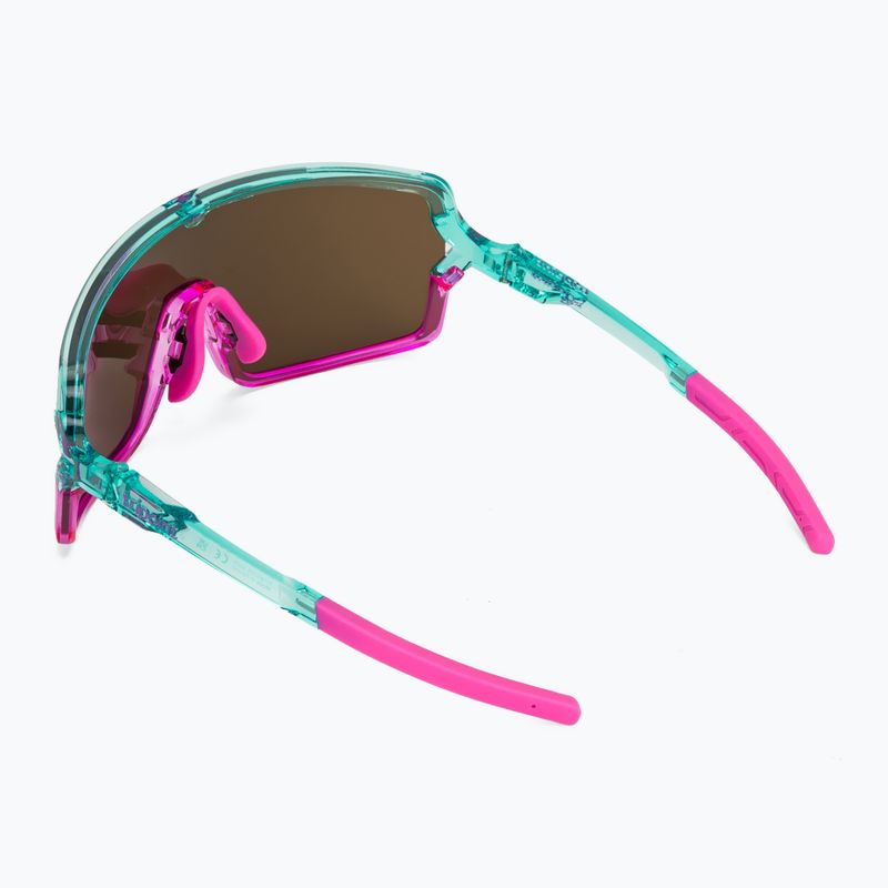 Napszemüveg Tripoint 008 Lake Prespa X crystal neon turquoise/brown/pink multi 2