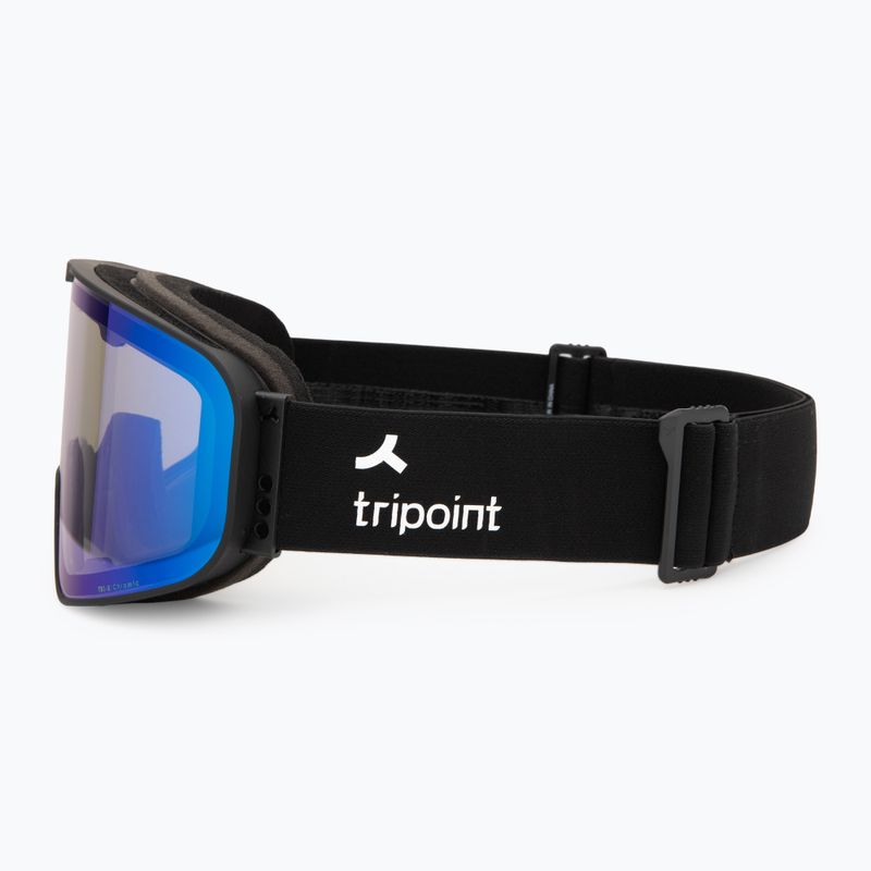 Síszemüveg Tripoint 109 Tumba Peak matt black/smoke/blue multi chromic 4