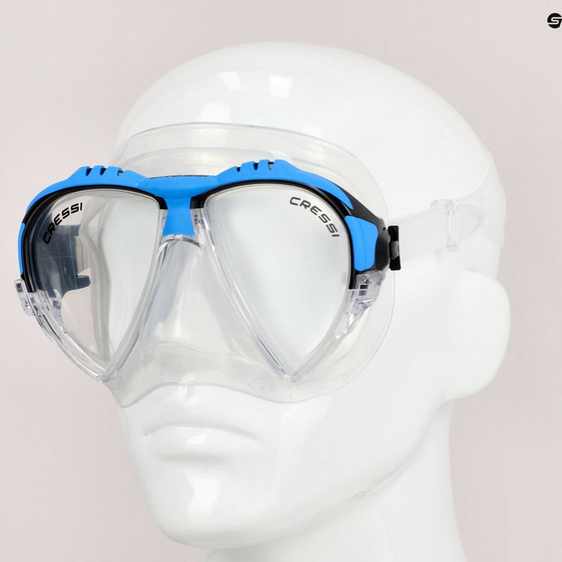Cressi Matrix kék búvármaszk DS301020 8