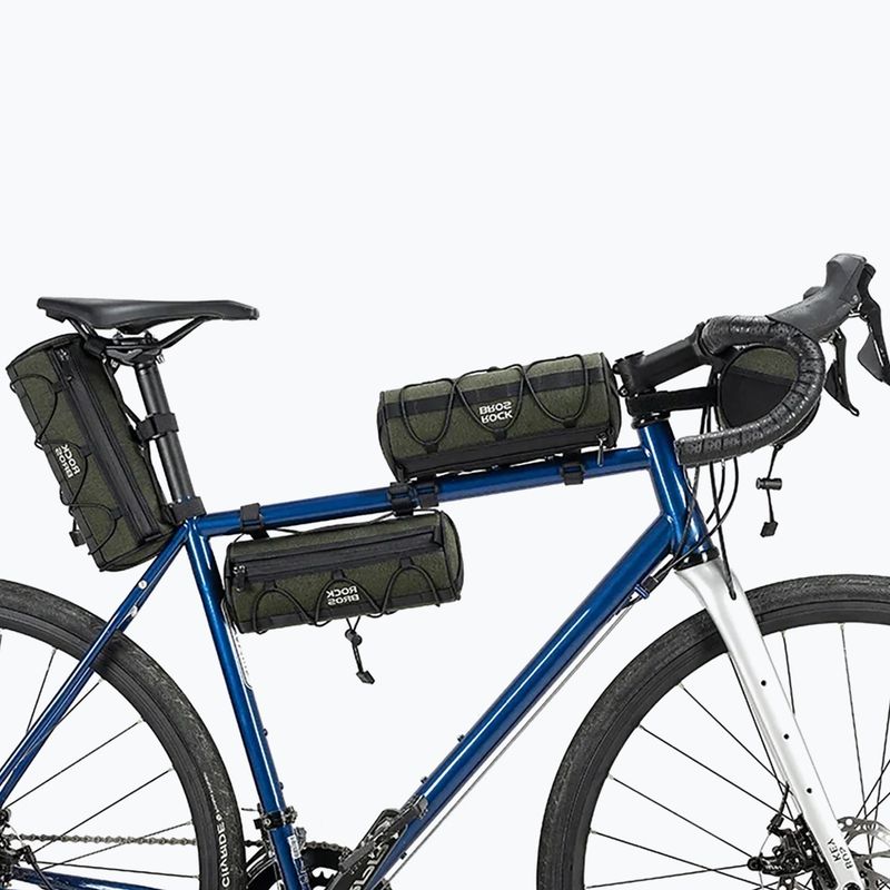 Kerékpártáska Rockbros 30110049001 Bike Front Bag 2 l green/black 6