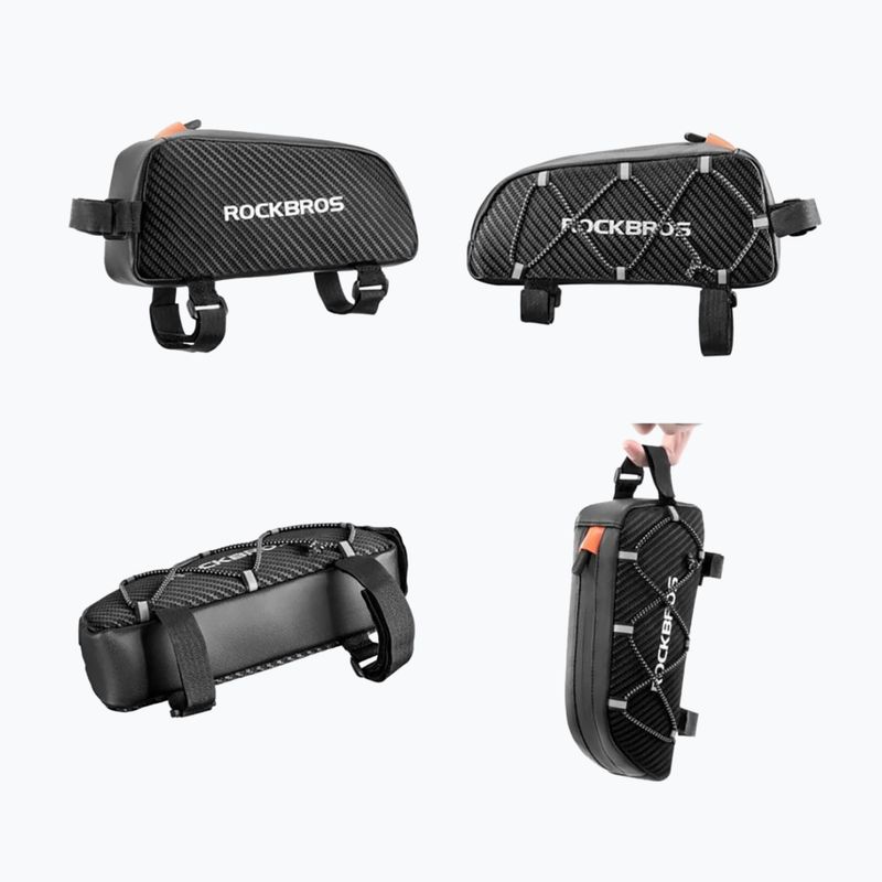 Váztáska Rockbros 039BK Bike Tube Bag 1 l black 2