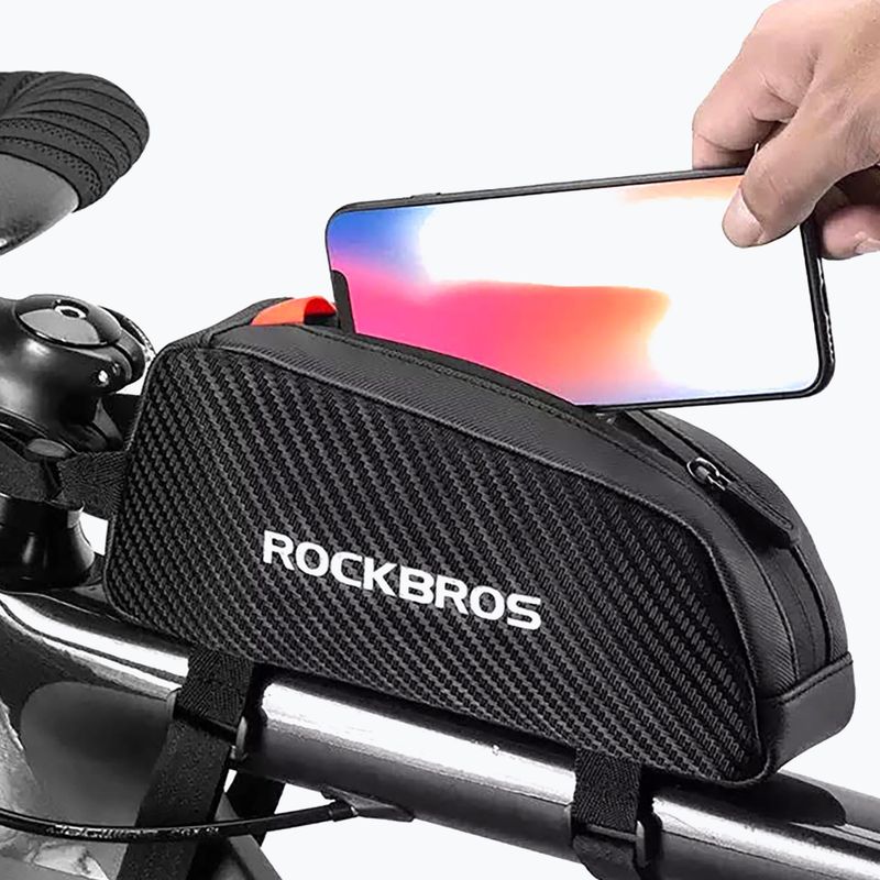 Váztáska Rockbros 039BK Bike Tube Bag 1 l black 9