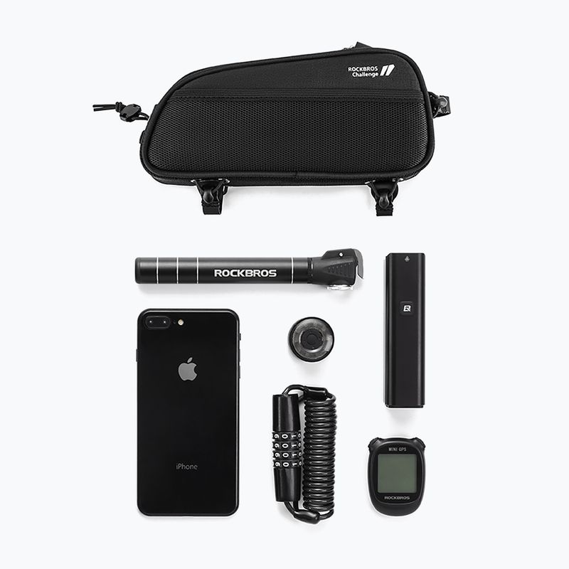 Váztáska Rockbros 30120096001 MTB Bike Top Tube Bag 1,3 l black 4