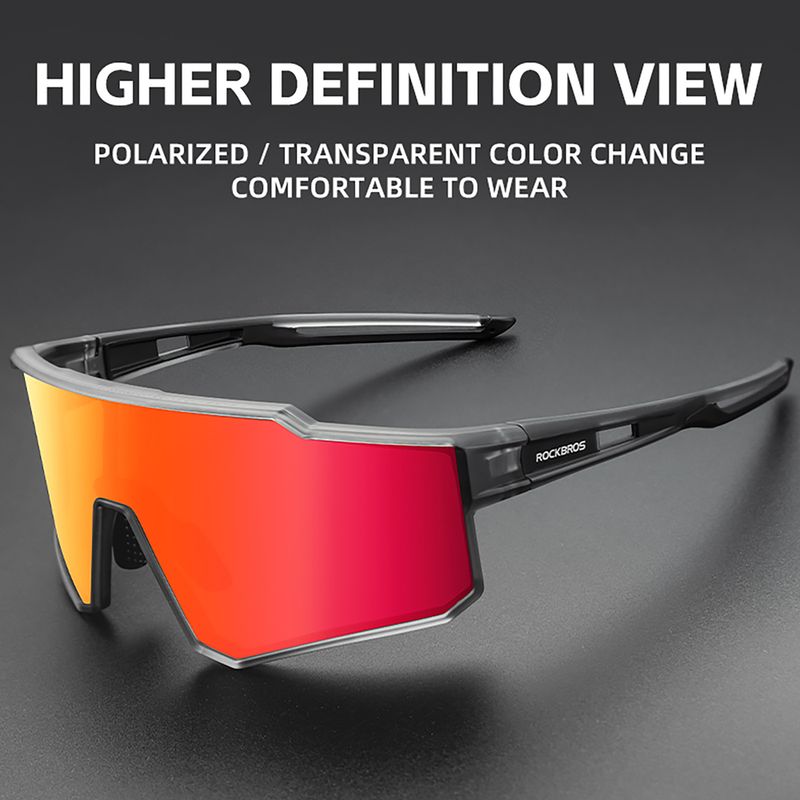 Napszemüveg Rockbros 14110012 Polarized grey/red 2