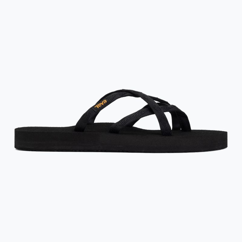 Női papucs Teva Olowahu mix b black on black 2