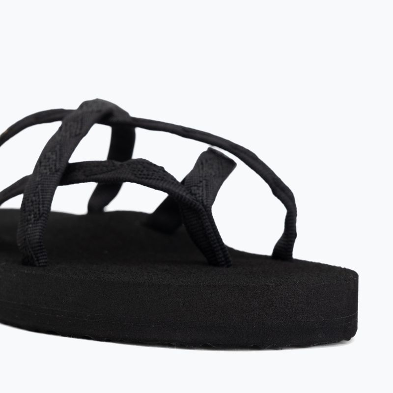 Női papucs Teva Olowahu mix b black on black 7