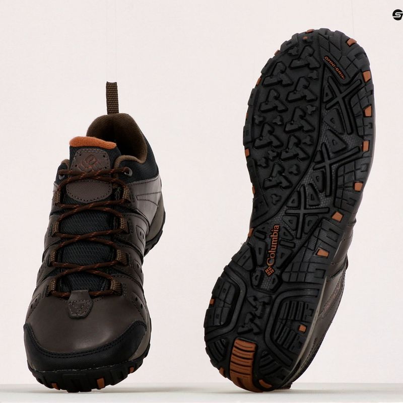 Columbia Woodburn II vízálló férfi túrabakancs barna 1553001 13