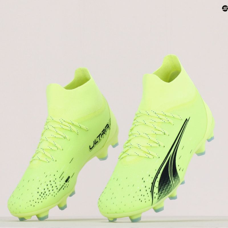 PUMA Ultra Pro FG/AG Jr gyermek futballcipő zöld 106918 01 11