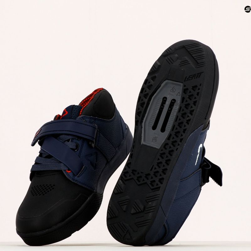 Leatt 4.0 Clip kerékpáros bakancs tengerészgyalogos-fekete 3021300402 11