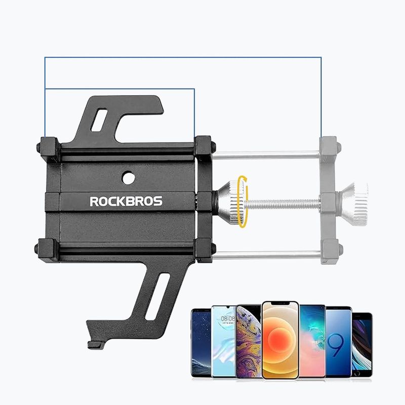Rockbros telefontartó 699 fekete 3