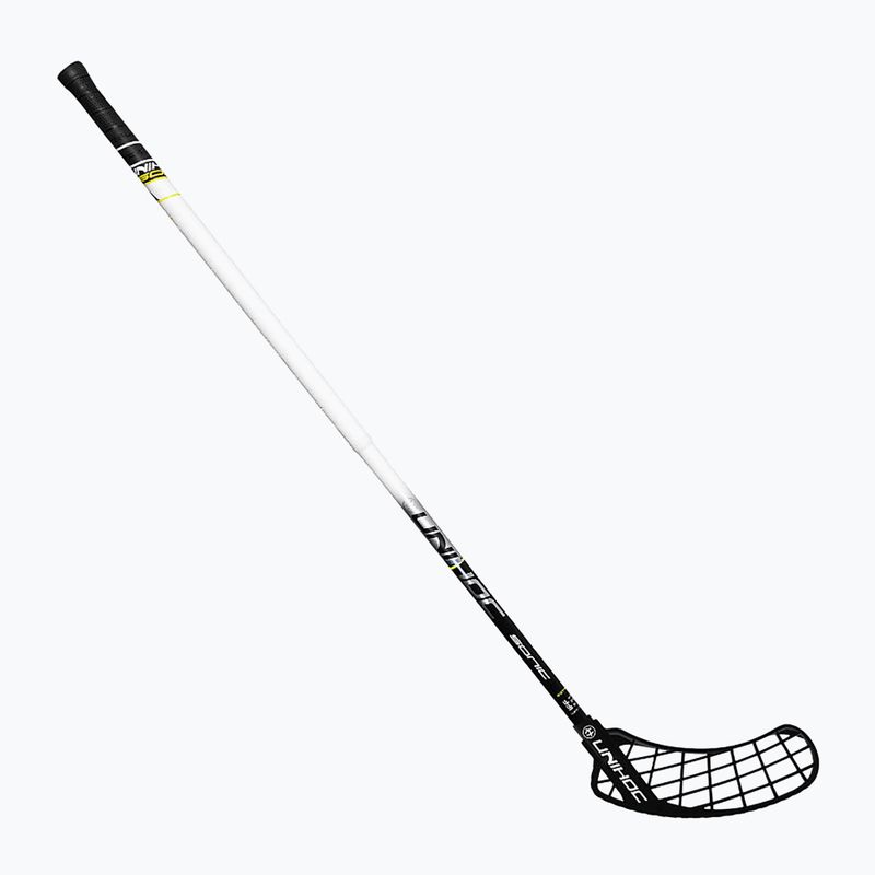 UNIHOC Sonic Top Light II 28 fekete/fehér 02688 floorball ütő, balkezes 6