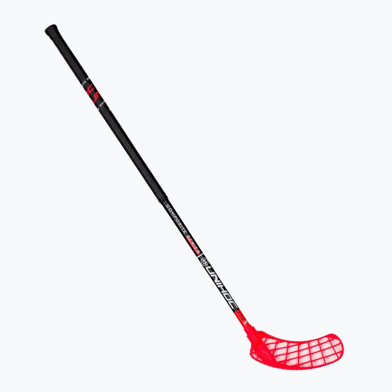 UNIHOC Sonic Composite 29 balkezes floorball bot fekete/piros 04947