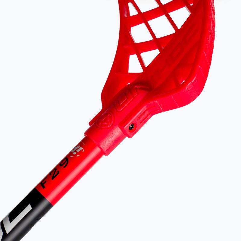 UNIHOC Sonic Composite 29 balkezes floorball bot fekete/piros 04947 4
