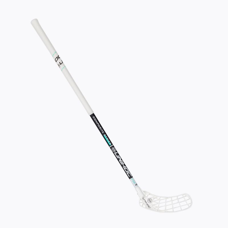 UNIHOC Iconic Composite 26 balkezes floorball bot fekete-fehér 04941
