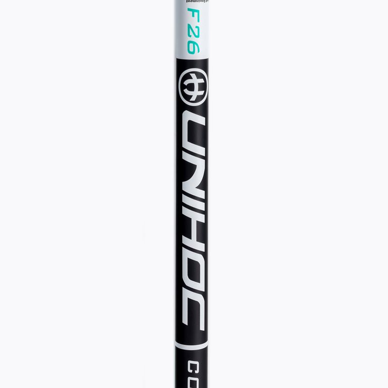 UNIHOC Iconic Composite 26 balkezes floorball bot fekete-fehér 04941 3