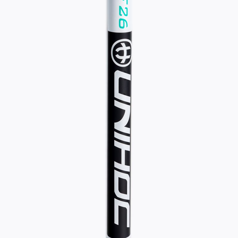 UNIHOC Iconic Composite 26 jobbkezes floorball bot fekete-fehér 04942 3