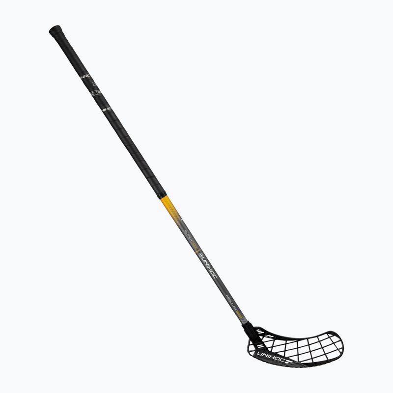 UNIHOC Epic Superskin Regular balkezes floorball bot fekete 04945 5