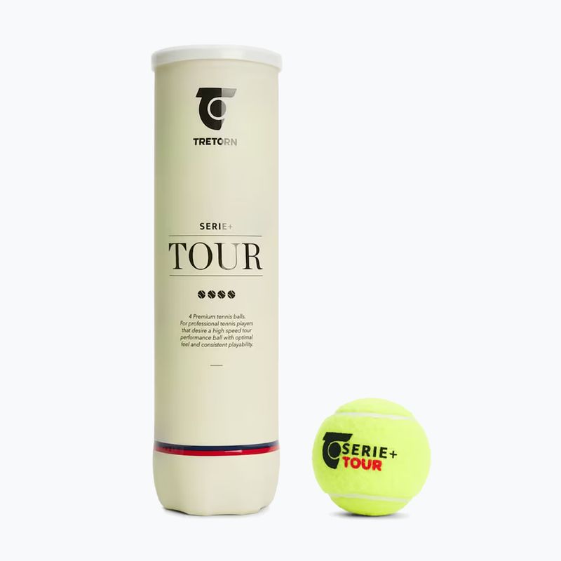 Tretorn teniszlabdák Serie+ 4 db. 3T01