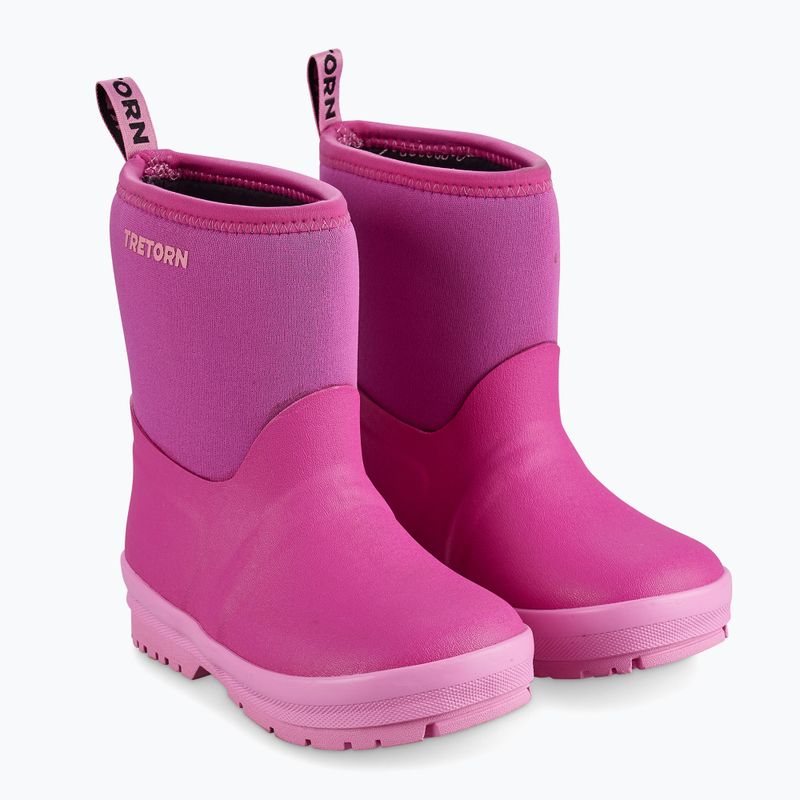 Gyerek gumicsizma Tretorn Kuling Neoprene pink 8