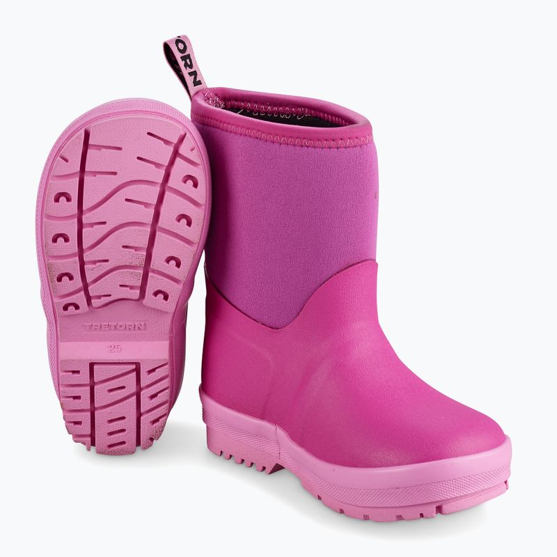 Gyerek gumicsizma Tretorn Kuling Neoprene pink 11