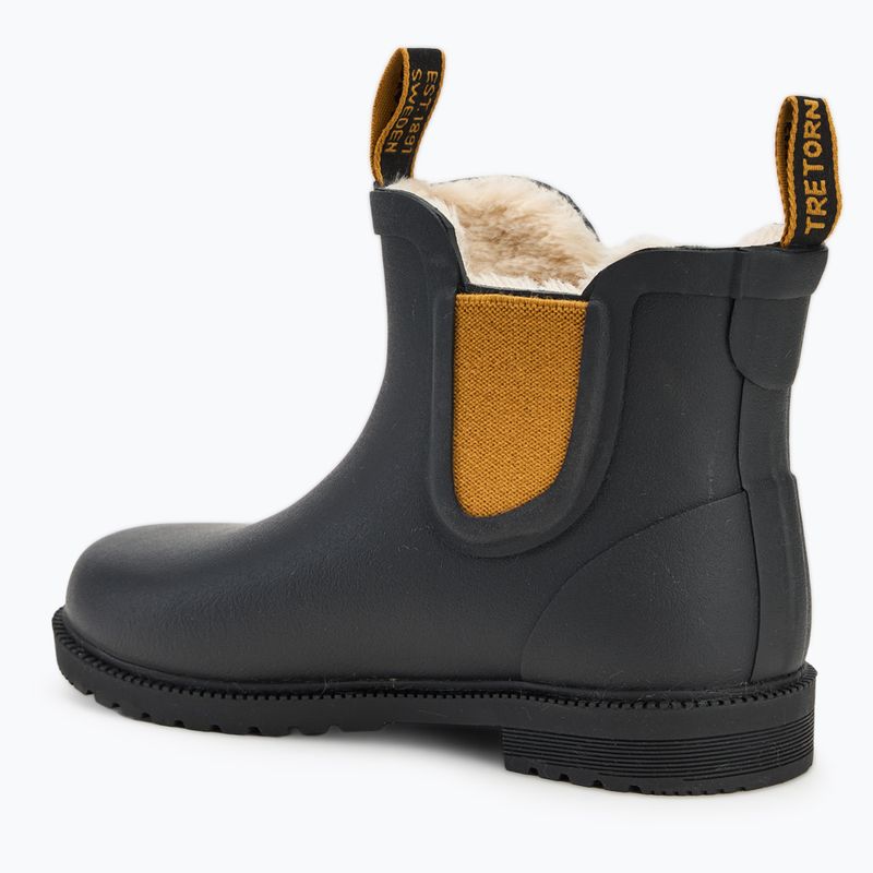 Gumicsizma, gyerek Tretorn Chelsea Winter black/ harvest 3