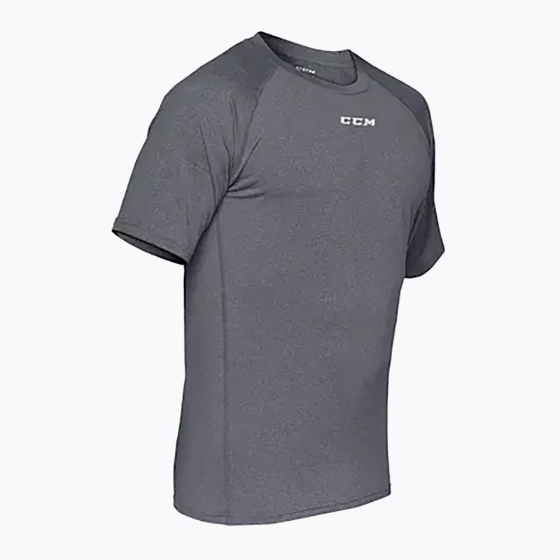 Férfi póló CCM Ribano Performance Loose Fit SR grey 3