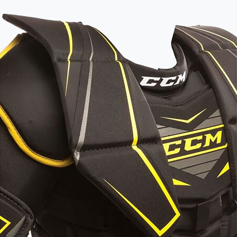 Gyermek hoki  kapus mellény CCM Premier R1.5 JR fekete 2