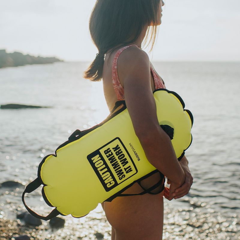 BuddySwim Ultrakönnyű CSW mentőbója 10 l sárga 5