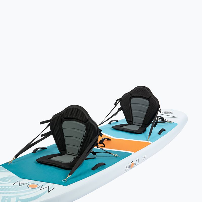 SUP MOAI Többszemélyes deszka 12'4" kék 6