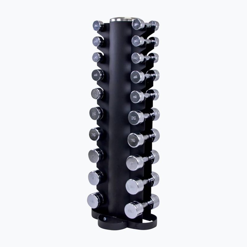 Lifemaxx króm súlyzókészlet állvánnyal 1-10kg LMX80.TD