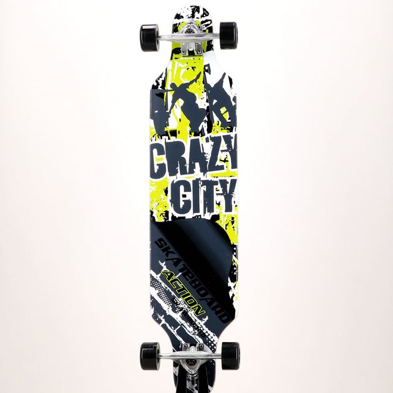 Longboard Mechanics Crossy 40x9 PW fekete 828 11