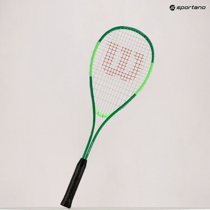 Squash ütő Wilson Sq Blade 500 zöld WR043010U WR043010U 8