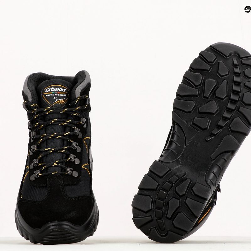 Grisport férfi túrabakancs fekete 13362SV86G 11