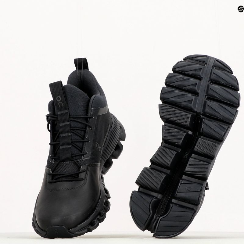 Női futócipő ON Cloud Hi Waterproof fekete 2899672 13