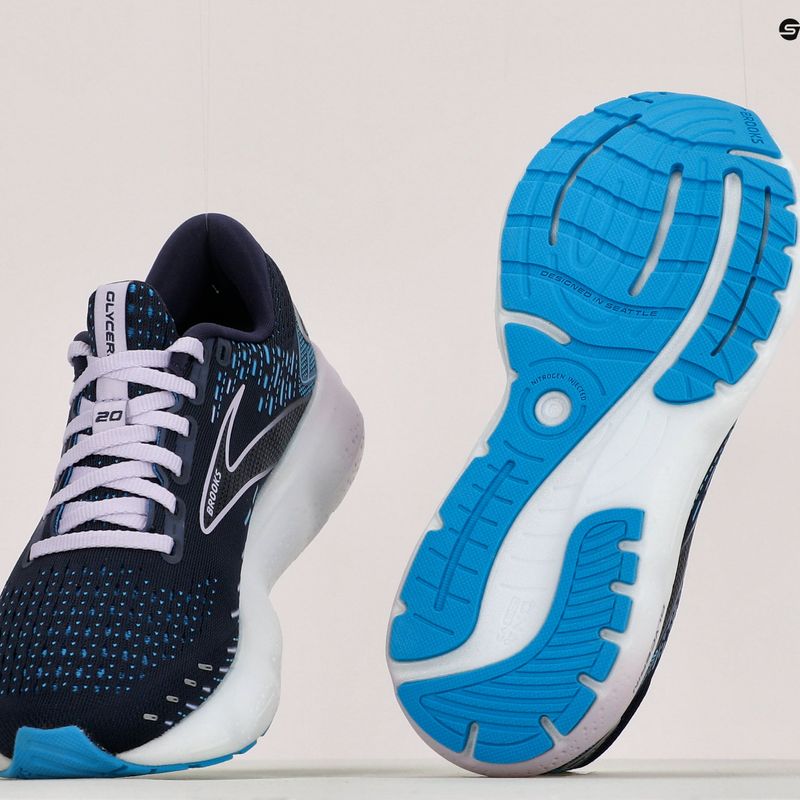 Női futócipő BROOKS Glycerin 20 tengerészkék 1203691B499 11