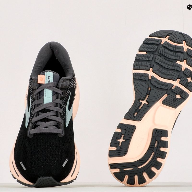 Női futócipő BROOKS Ghost 14 fekete/rózsaszín 1203561B026 16