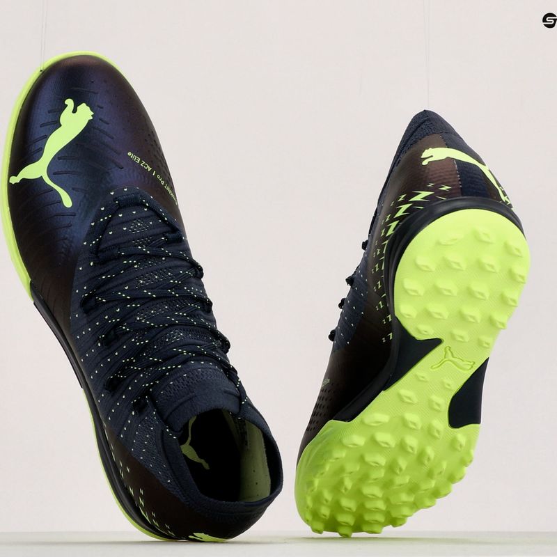 PUMA Future Z 1.4 Pro Cage férfi futballcipő fekete-zöld 106992 01 13