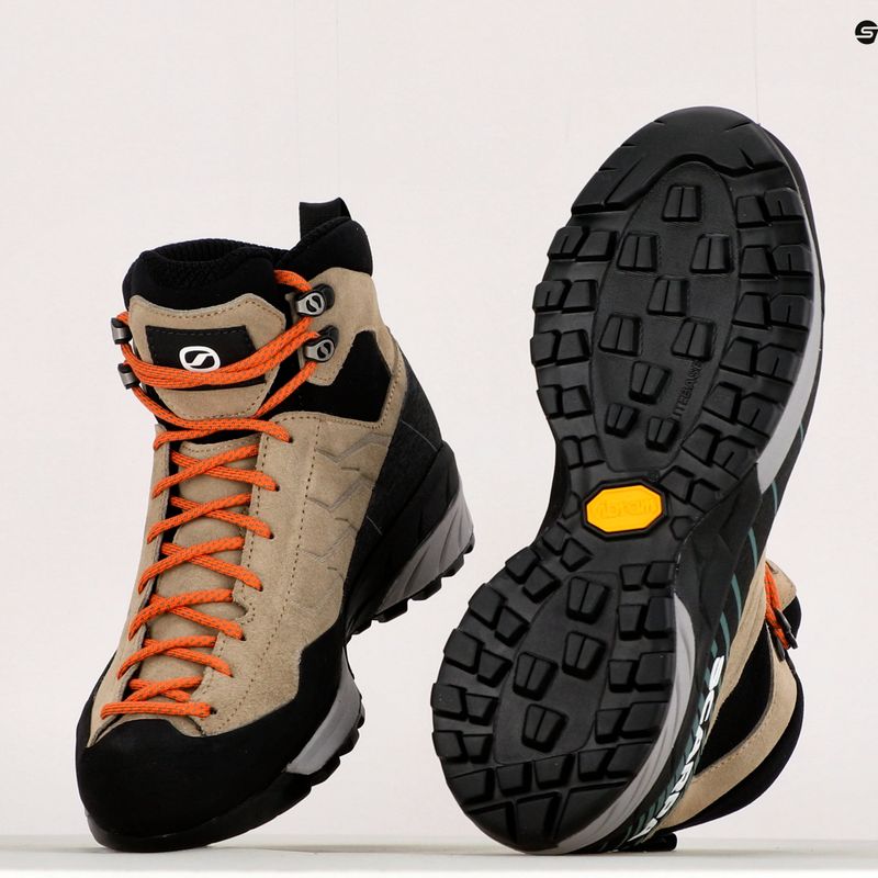 Női túrabakancsok SCARPA Mescalito Mid Gtx Bn Dynamis LB barna 72097-202/2 16