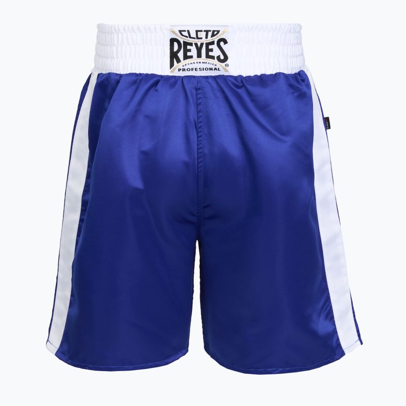 Férfi boxnadrág Cleto Reyes Satin Boxing blue/white 2