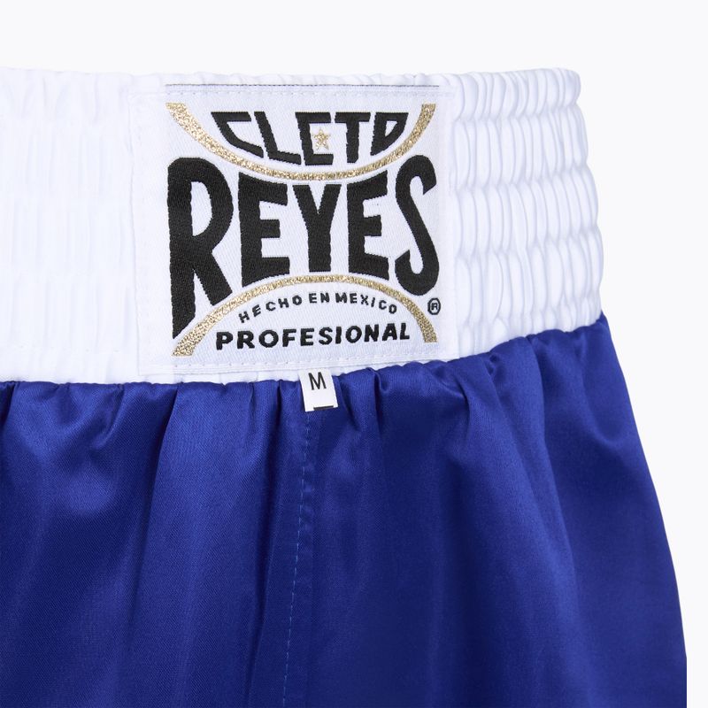 Férfi boxnadrág Cleto Reyes Satin Boxing blue/white 3