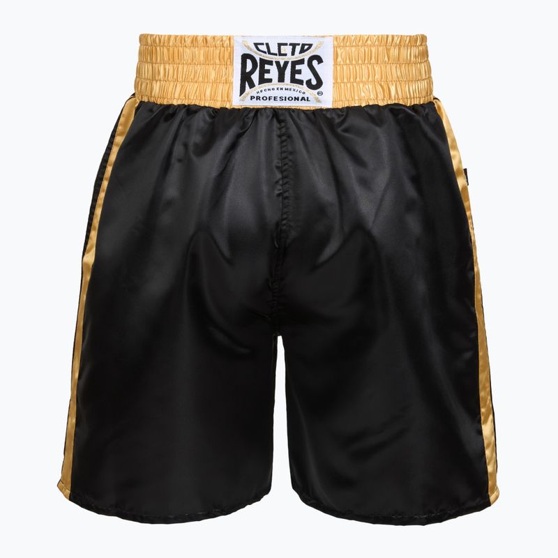 Férfi boxnadrág Cleto Reyes Satin Boxing black/gold 2