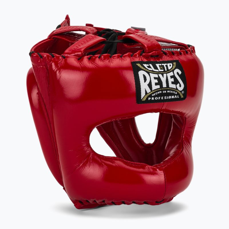 Cleto Reyes hegyes arcú nylon bár piros boxsisak
