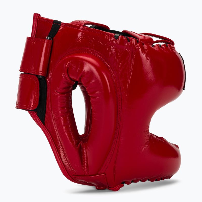 Cleto Reyes hegyes arcú nylon bár piros boxsisak 2