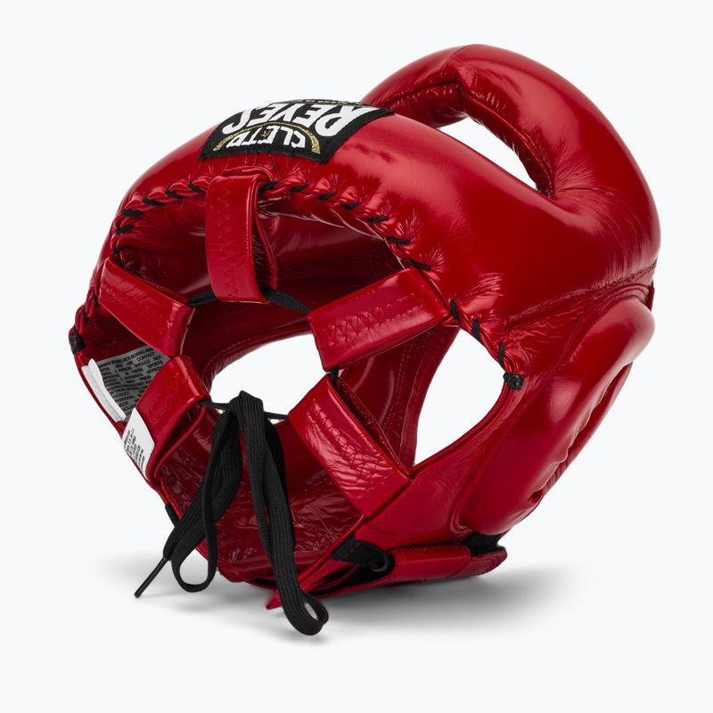Cleto Reyes hegyes arcú nylon bár piros boxsisak 6